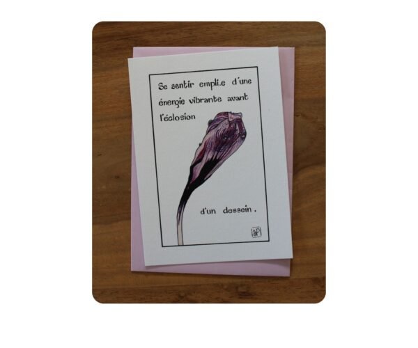Design sans titre(4) Carte - Éclosion imminente